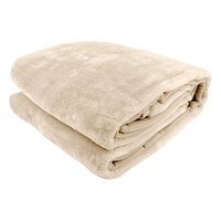 Hill 600GSM Faux Mink Blanket Double-Sided Queen Size