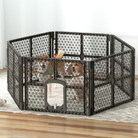 Pet Dog Playpen Enclosure Fence Puppy Cage Plastic Play Pen Fold