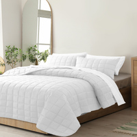 Royal Comfort Coverlet Set Bedspread Soft Touch Easy Care Breathable 3 Piece Set