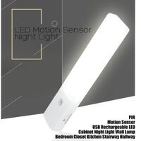 EL608 Rechargeable Infrared Motion Sensor Wall LED Night Light Torch