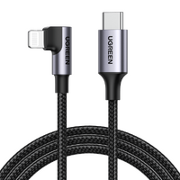 UGREEN 60763 90 Degree USB-C to iPhone 8-pin Cable