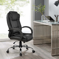 Office Chair Gaming Computer Chairs Executive PU Leather Seat