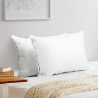Bedding Goose Feather Down 2 Pack Pillow