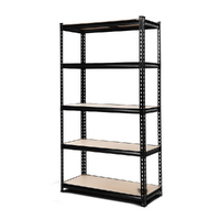 1.5M Warehouse Racking Rack Storage Shelf Organiser Industrial Shelving Garage Kitchen Store Shelves Steel