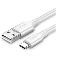 UGREEN 60121 USB 2.0 Type-A to Type-C Male Nickel Plated Cable (White)