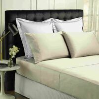 Park Avenue 500TC Soft Natural Bamboo Cotton Sheet Set Breathable Bedding - Queen