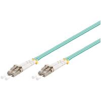 Shintaro Fibre Patch Cable Multimode LC to LC OM3 Aqua