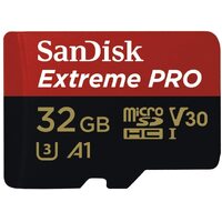 SANDISK SanDisk Extreme Pro microSDHC SQXCG V30 U3 C10 A1 UHS-1 R 90MB/s W 4x6 SD Adaptor Android Smartphone Action Camera Drones