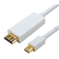 ASTROTEK Mini DisplayPort DP to HDMI Cable 20 pins Male to 19 pins Male Gold plated RoHS