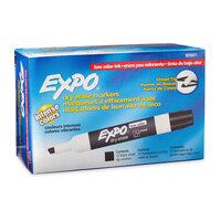 EXPO White Board Marker Chisel Color Box of 12