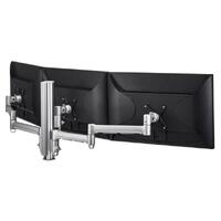 Atdec AWM Triple monitor arm solution - 710mm &amp 130mm articulating arms - 400mm post - bolt