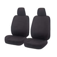 Seat Covers for MITSUBISHI TRITON MQ SERIES 01/2015 - ON DUAL / CLUB CAB UTILITY FRONT 2X BUCKETS CHALLENGER