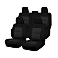 Premium Jacquard Seat Covers - For Toyota Tacoma Dual Cab  2015-2022