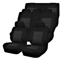 Seat Covers for MITSUBISHI OUTLANDER ZJ.ZK, ZL SERIES 11/2012 - 07/2021 4X4 SUV/WAGON 7 SEATERS FMR PREMIUM