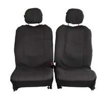 Stallion Canvas Seat Covers - For Mitsubishi Triton Dual Cab 2006-2020