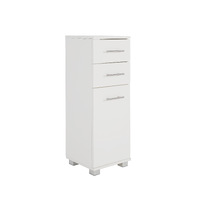 La Bella 88cm Bathroom Storage Cabinet Drawer Tall Slim