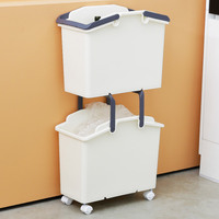 Nplastic 2 Set Stackable Multipurpose Laundry Basket