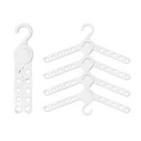 WING 50 Set Plus Hanger Multiple Clothes Rack Organizer Foldable