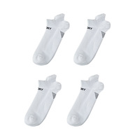 Rexy 4 Pack Seamless Sport Sneakers Socks Non-Slip Heel Tab