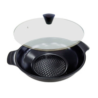 KOMAN 28cm Shinewon Two Hands Wok Ceramic Non-stick Titanium Coat