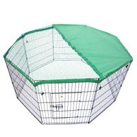 Pet Playpen 8 Panel Foldable Dog Exercise Enclosure Fence Cage