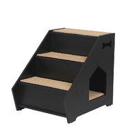 Wooden Dog Ramp Stairs Steps For Bed Pet Calming Kennel Non-Slip