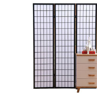 Takoma Free Standing Foldable  Room Divider Privacy Screen Frame