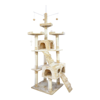 2.1M Cat Scratching Post Tree Gym House Condo Furniture Scratcher Tower