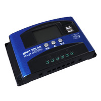 Solar Panel Charge Controller 12V 24V Regulator Auto Dual USB Mppt Battery