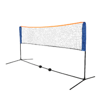 Badminton Volleyball Tennis Net Portable Sports Set Stand Beach Backyards