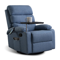 Massage Chair Recliner Chairs Heated Lounge Sofa Armchair 360 Swivel 