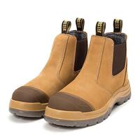 Safety Boots Gammon Slip-On Elastic Nubuck Leather