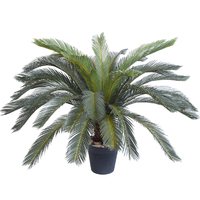 Artificial Indoor Cycas Revoluta Cycad Sago Palm Artificial Decoration Tree Pot Plant