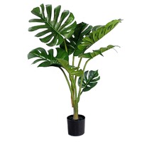 120cm Artificial Green Indoor Turtle Back Artificial Decoration Tree Flower Pot Plant