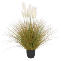 137cm Artificial Indoor Potted Reed Bulrush Grass Tree Artificial Plant Simulation Decorative