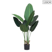Artificial Green Indoor Traveler Banana Artificial Decoration Tree Flower Pot Plant