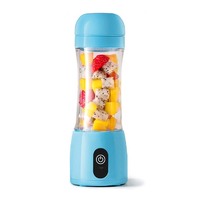 380ml Portable Mini USB Rechargeable Handheld Fruit Mixer Juicer