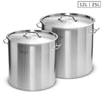 Stock Pot Top Grade Thick Stainless Steel Stockpot 18/10