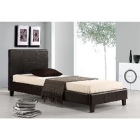 Marden Single PU Leather Bed Frame