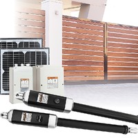 1000KG Solar Double Swing Auto Motor Remote Gate Opener