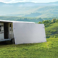 Caravan Privacy Screen Side Sunscreen Sun Shade for 17' Roll Out Awning