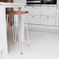 Set of 4 Industrial Retro Hairpin Table Legs 12mm Steel Bench Desk