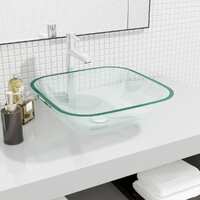 Basin Glass 42x42x14 cm