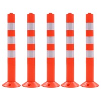 Traffic Control Bollards pcs Plastic 75 cm
