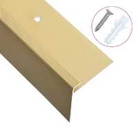 F-shape Stair Nosings 15 pcs Aluminium