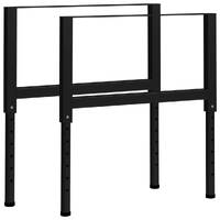 Adjustable Work Bench Frames 2 pcs Metal