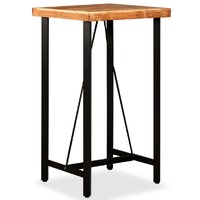 Bar Table Solid Acacia Wood