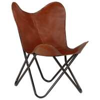 Butterfly Chair Kids Size Real Leather