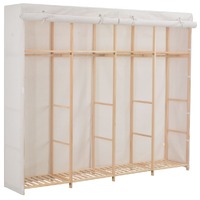 Wardrobe 200x40x170 cm Fabric