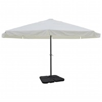 Aluminium Umbrella with Portable Base